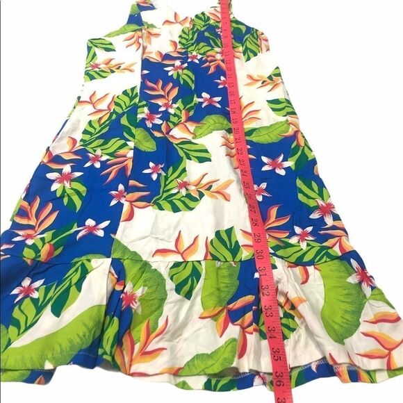 𝅺mercatto Simarida Floral Leaf Sundress Sleeveless - Picture 7 of 7